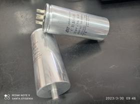 10x Capacitor Partida 25uf/450v Cbb60 5% 40x107mm Metalico