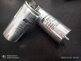 10x Capacitor Partida 25uf/450v Cbb60 5% 45x108mm Metalico