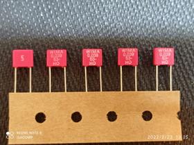 10x Capacitor Poliester 39nf/63v = 39k/63v 5mm 5% Wima