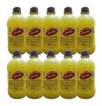 10x Cera Liquida Carnauba Produto Brilho Carro Pintura 500ml