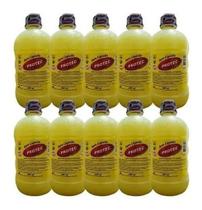 10x Cera Liquida Carnauba Produto Brilho Carro Pintura 500ml
