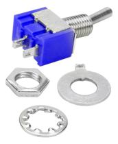 10X Chave Alavanca 2 Polos On/Off Mts-101 (Kit Com 10 Peças)