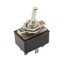 10x Chave Alavanca 6 Polos On/Off Kn3-3 / 5 Ampères 10x Chave Alavanca 6 Polos On/Off Kn3-3 / 5 Ampères