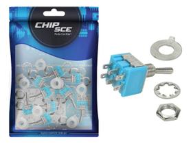 10X Chave Alavanca 6 Polos On/Off/On Mts-203