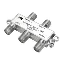 10x Chave Divisor De Antena 4 Saídas 5-900mhz Tv Digital - Pix 10x Chave Divisor De Antena 4 Saídas 5-900mhz Tv Digital - Pix