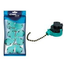 10X Chave Interruptor Corrente Para Ventilador Teto - 3 Vel