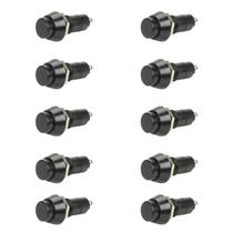 10x Chave Push Button 2 Terminais N/A Psb-11b - Preto