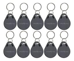 10x Chaveiros Tag Rfid 125khz Controle De Acesso Intelbras