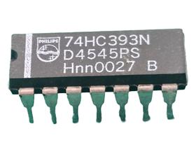 10x Circuito Integrado 74hc393n 74hc393 Philips
