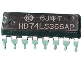 10x Circuito Integrado 74ls366ap 74ls366 Hitachi
