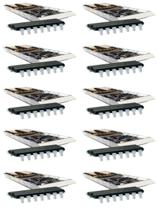 10x Circuito Integrado Cd4081 = Cd 4081 Be - Dip14