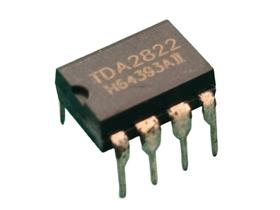 10x Circuito Integrado Tda2822 Dip8