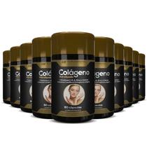 10x COLAGENO HIDROLISADO + VITAMINAS 60CAPS HF SUPLEMENTS