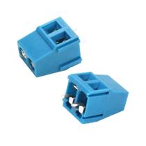10x Conector Borne 2 Vias Kre2 Kf128 11x14 mm Azul