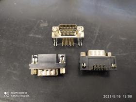 10x Conector Db9 Macho 90 Pci