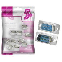 10x Conector Db9 Macho Solda Fio Rs232 Serial Alta Qualidade 10x Conector Db9 Macho Solda Fio Rs232 Serial Alta Qualidade