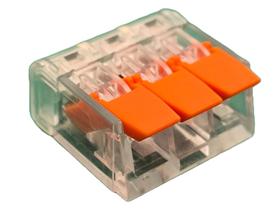 10x Conector Engate Rapido 3Vias 4mm L200 32amp 250v