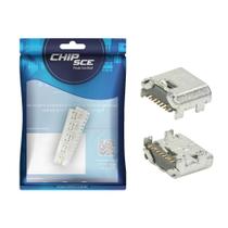 10X Conector Micro Usb Fêmea Pci Micro Usb V8 7P (5P+2P)