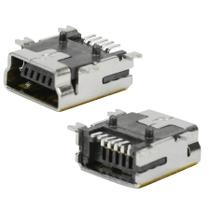 10x Conector Mini Usb Fêmea P/ Pci Micro Usb V3 5pinos