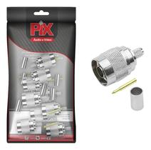 10X Conector N Macho Para Crimpar Rg-58 - Alta Qualidade