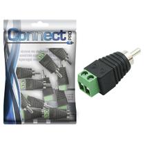 10X Conector Plug Rca Macho Com Borne P/ Cftv Câmera 10X Conector Plug Rca Macho Com Borne P/ Cftv Câmera