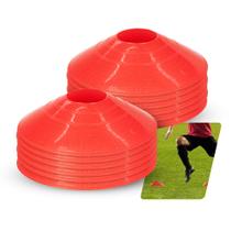 10x cones chapéu chinês treino agilidade futebol - Amarelo - Pista e Campo