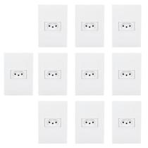 10x Conjunto Tomada 10a Pial Plus+(mais) 61580+ Legrand