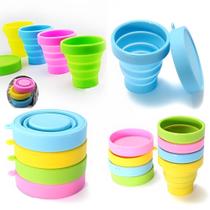 10x Copo Ecológico Retrátil Reutilizável Silicone 150ml Dobrável 10x Copo Ecológico Retrátil Reutilizável Silicone 150ml Dobrável
