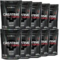 10x Creatine Turbo Monohidratada Black Skull 300g Sem Sabor 10x Creatine Turbo Monohidratada Black Skull 300g Sem Sabor