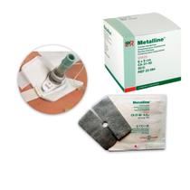 10x Curativo Traqueostomia Esteril Metalline 8 X 9 Cm 10x Curativo Traqueostomia Esteril Metalline 8 X 9 Cm
