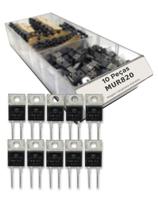 10X Diodo Mur820 = Mur 820 - 8A 200V To220 10X Diodo Mur820 = Mur 820 - 8A 200V To220