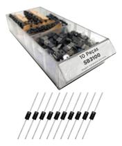 10X Díodo Sb3100 = Sb 3100 - 100V / 3A 10X Díodo Sb3100 = Sb 3100 - 100V / 3A