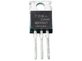 10x Diodo Schottky Mbr1045ct 10amp 45v 10x Diodo Schottky Mbr1045ct 10amp 45v