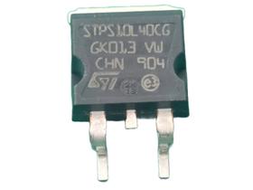 10x Diodo Schottky Stps10l40cg 10amp 40v Smd To263 St