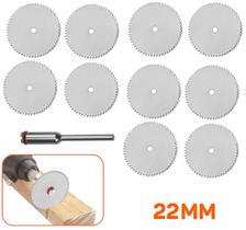 10x Disco Circular De Corte Em Madeira P/ micro retifica