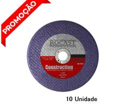 10X Disco De Corte Construction Serra Mármore 4.1/2X1/8X7/8