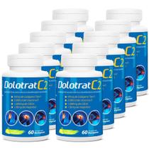 10X Dolotrat C2 Colageno Tipo Ii 40G 60 Comps
