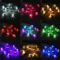 10X Eid Mubarak Ramadan Luz Multicolor LED String Lights M - generic