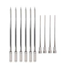 10x Espetos De Inox Com Lâmina 40cm 6-Espada e 4-Coração 10x Espetos De Inox Com Lâmina 40cm 6-Espada e 4-Coração