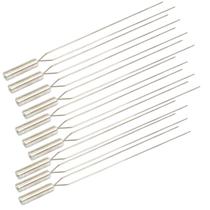 10X Espetos Duplo Inox 80cm Lâmina 6,2mm, Super Resistente 10X Espetos Duplo Inox 80cm Lâmina 6,2mm, Super Resistente