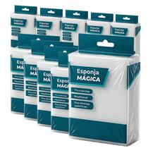 10x Esponja Mágica 10x7cm Multiuso Limpa Parede Manchas Inox