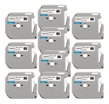 10x Fitas Para Uso Em Rotulador Brother Pt-70 Pt-80 Mk231 - Ollix 10x Fitas Para Uso Em Rotulador Brother Pt-70 Pt-80 Mk231 - Ollix