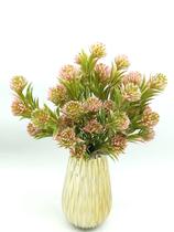 10x Flor Castilleja Artificial Colorida De Plástico 50 Ramos