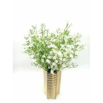 10x Flor Mosquitinho Artificial Branco Decoração Gipsofila - PW OUTLET