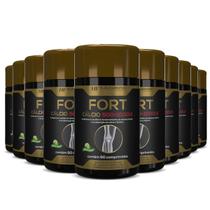 10x fort calcio 500+1000ui hf suplementos premium 60 comps