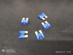 10x Fusivel 15amp 18mm Automotivo Lamina
