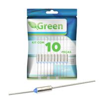 10x Fusível Térmico 121 10a 250v 121 Graus Para Fritadeira - Green