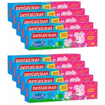 10X Gel Dental Infantil Peppa Pig Com Fluor 50G -Dentalclean