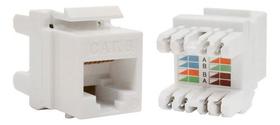 10x Keystone Conector Cat6 Fêmea Rj45