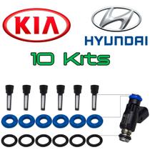 10x Kits Reparo Bico Injetor Hyundai Azera 3.3 V6 353103c000